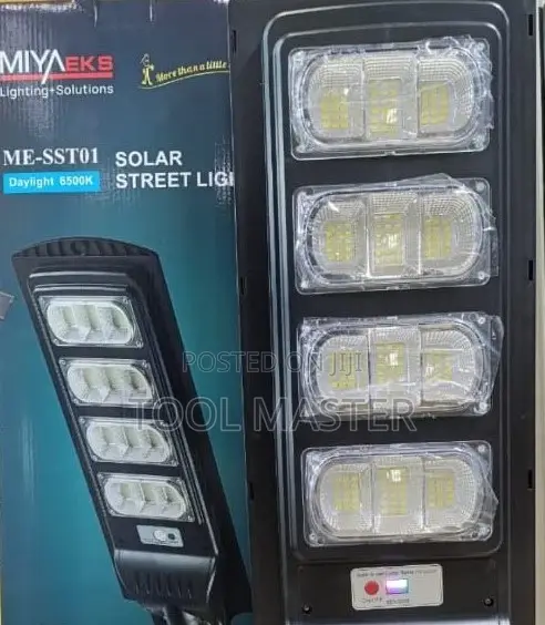 MIYAEKS 200W Solar Street Light/200w Streetlight With Motion Sensor