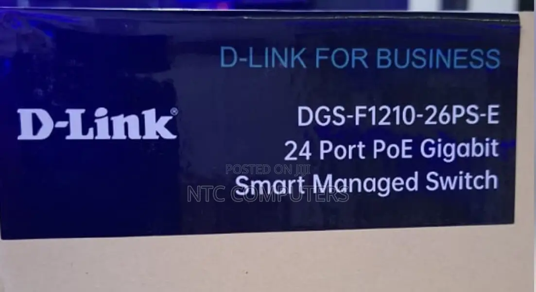 D-Link DGS-F1210-26ps-E 24-Port Managed Gigabit Switch