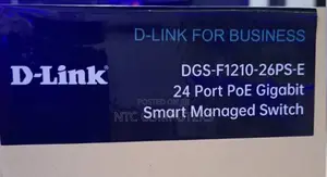 D-Link DGS-F1210-26ps-E 24-Port Managed Gigabit Switch