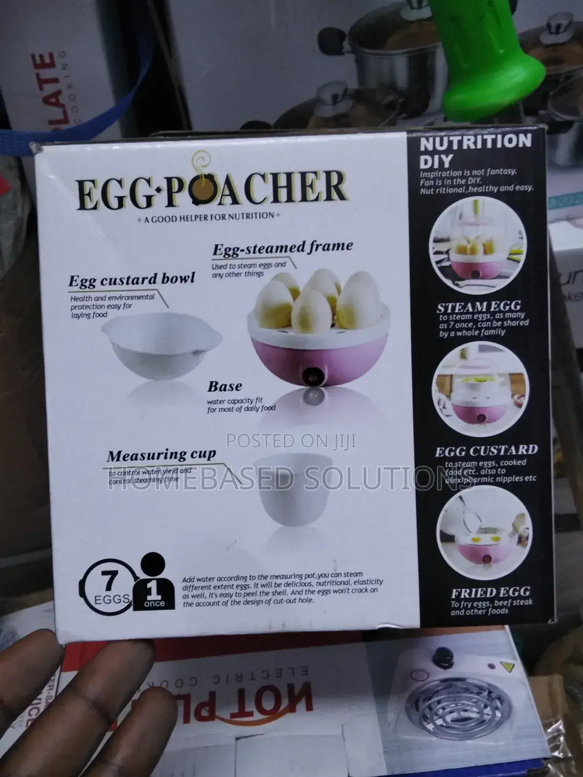 Egg Poacher -7eggs Electric Egg Boiler