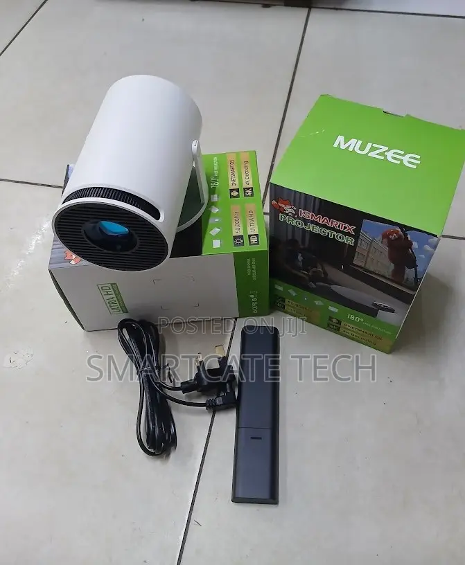 Smart HY300 Android Projector | Mini WiFi Home Theater