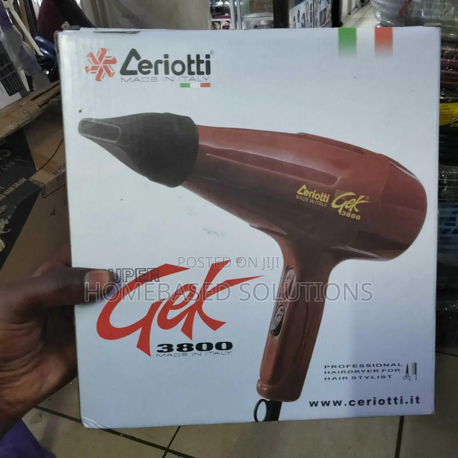 Super GEK 3800 Italian Blowdryer-1900watts
