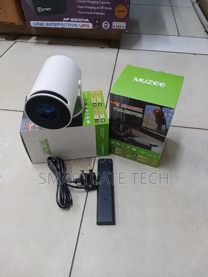 HY300 Mini Smart Projector | Android WiFi Home Cinema