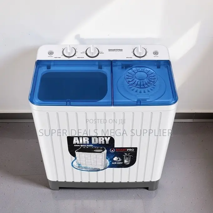 Semi Automatic Twin Tub Smartpro 10Kg Twin Tub Washing Machines