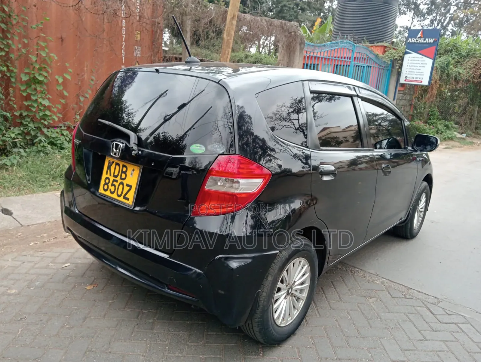 Honda Fit 2014 Black