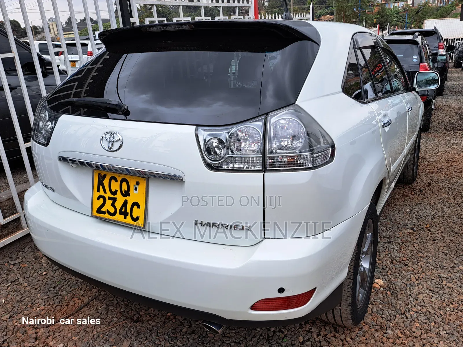Toyota Harrier 2011 White