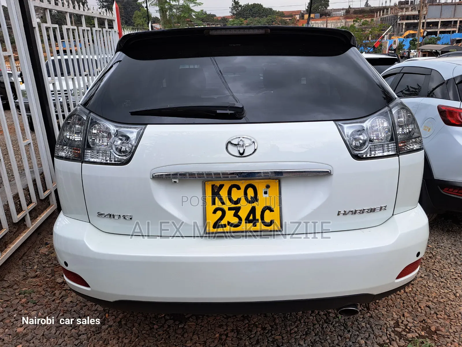 Toyota Harrier 2011 White
