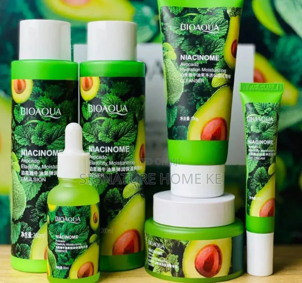 6-Piece Bioqua Avocado Skincare Set