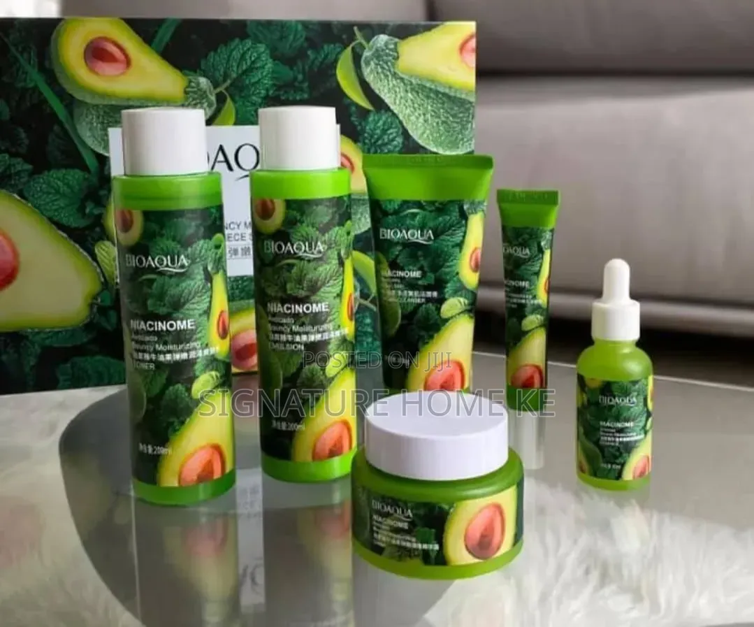 6-Piece Bioqua Avocado Skincare Set