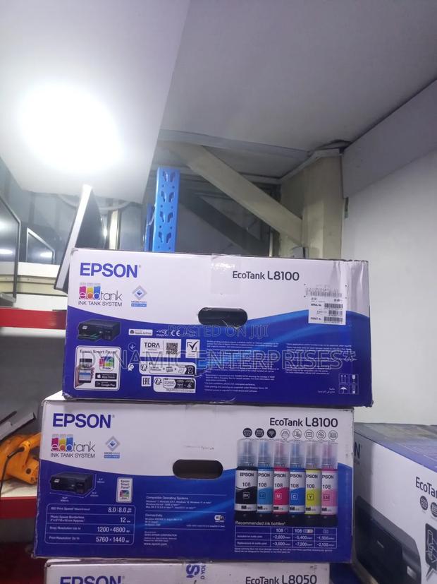 Ecotank L8100 Epison Wireless Photoprinter - thumbnail 2
