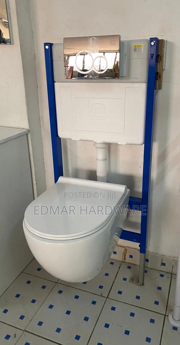 Wall Hung Concealed Toilet - main view