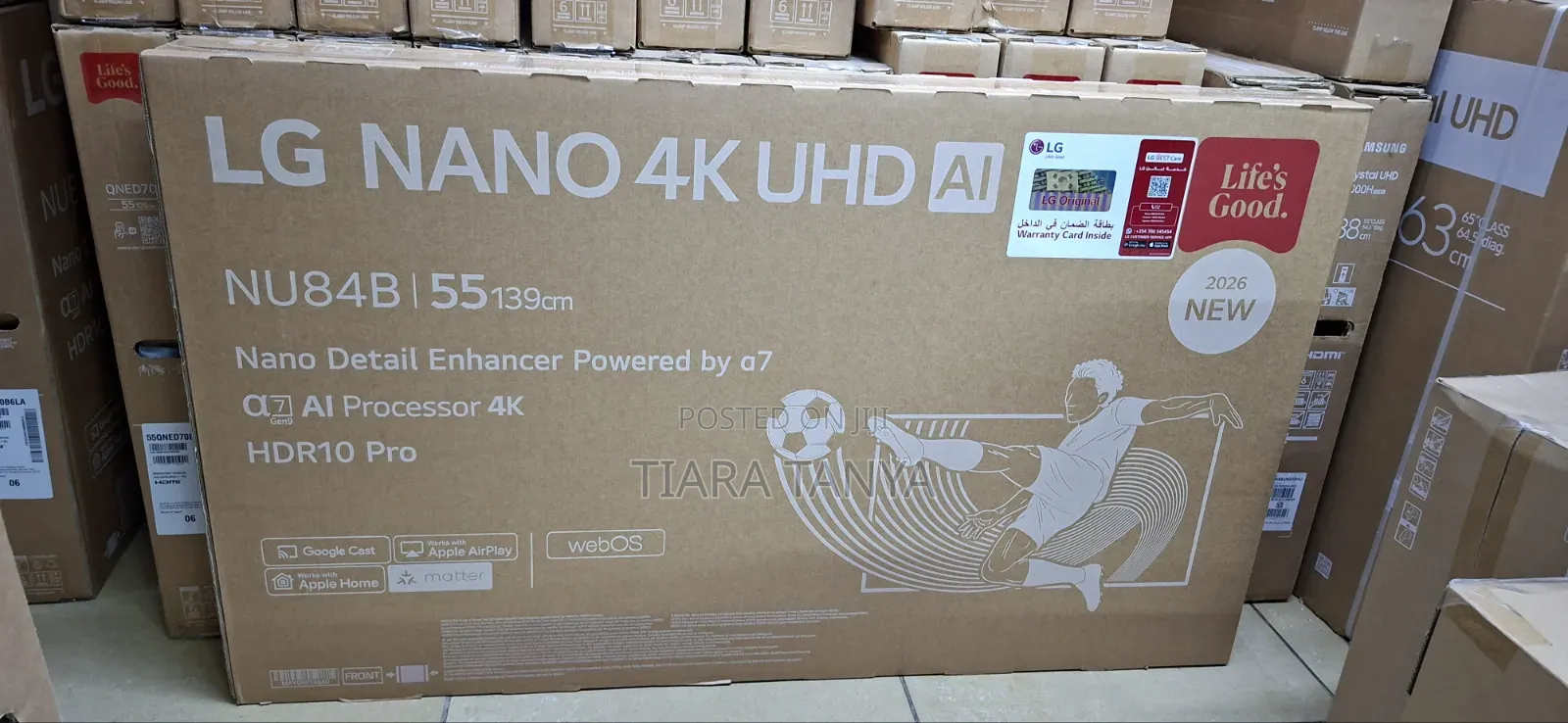LG 55 Nu8040b6la Nano Smart TV 2026