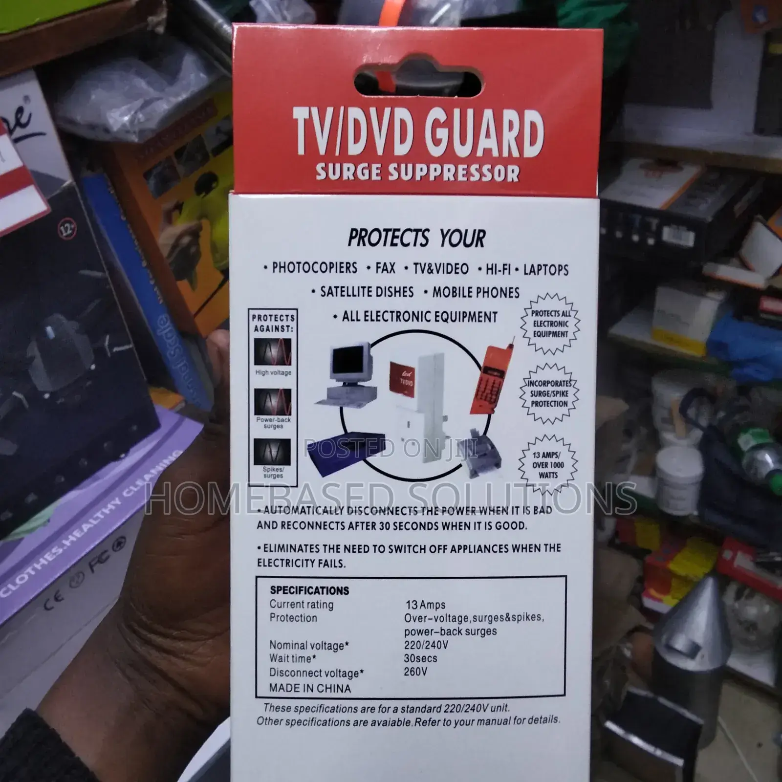 Original TV Guard 13Ampsa