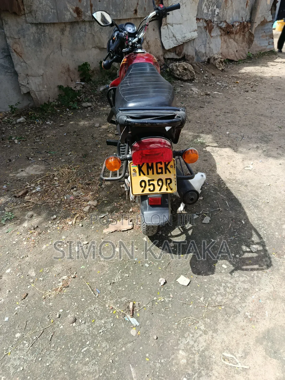 TVS XL 100 2022 Red