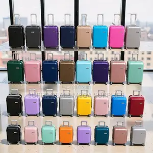 Stylish Durable 3-in-1 Unbreakable Rubber Plastic Suitcase Bags