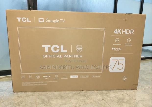 TCL 75" Uhd 2025 Latest Google TV, Voice Control, Google Assistant