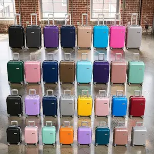 Tough Lightweight 3-in-1 Unbreakable Rubber Plastic Suitcase Bags