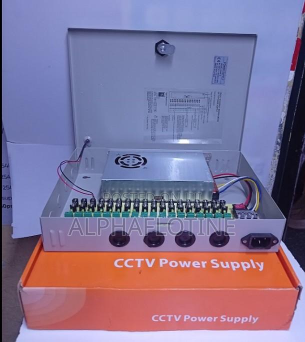 Residential $ Commercial Surveillance10Amp Closed CCTV Power Supply