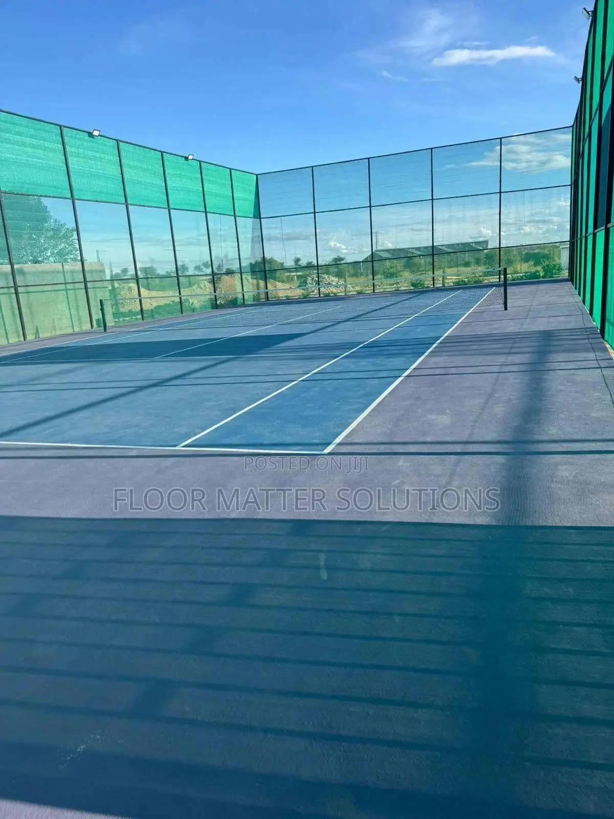 Tennis Court and Basketball Court Repair and Construction