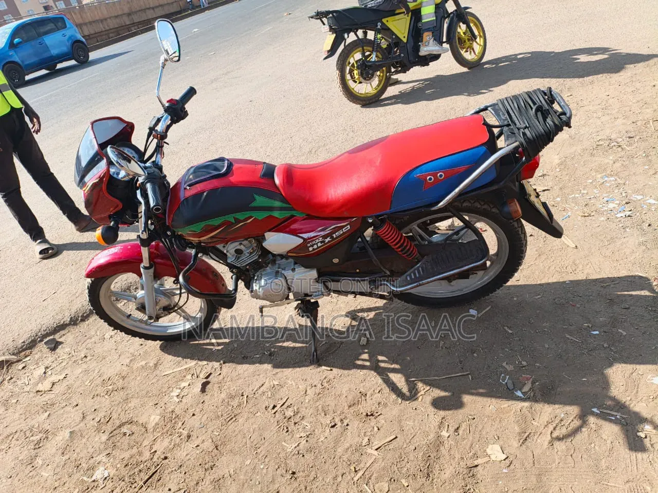 TVS HLX Plus ES 2020 Red