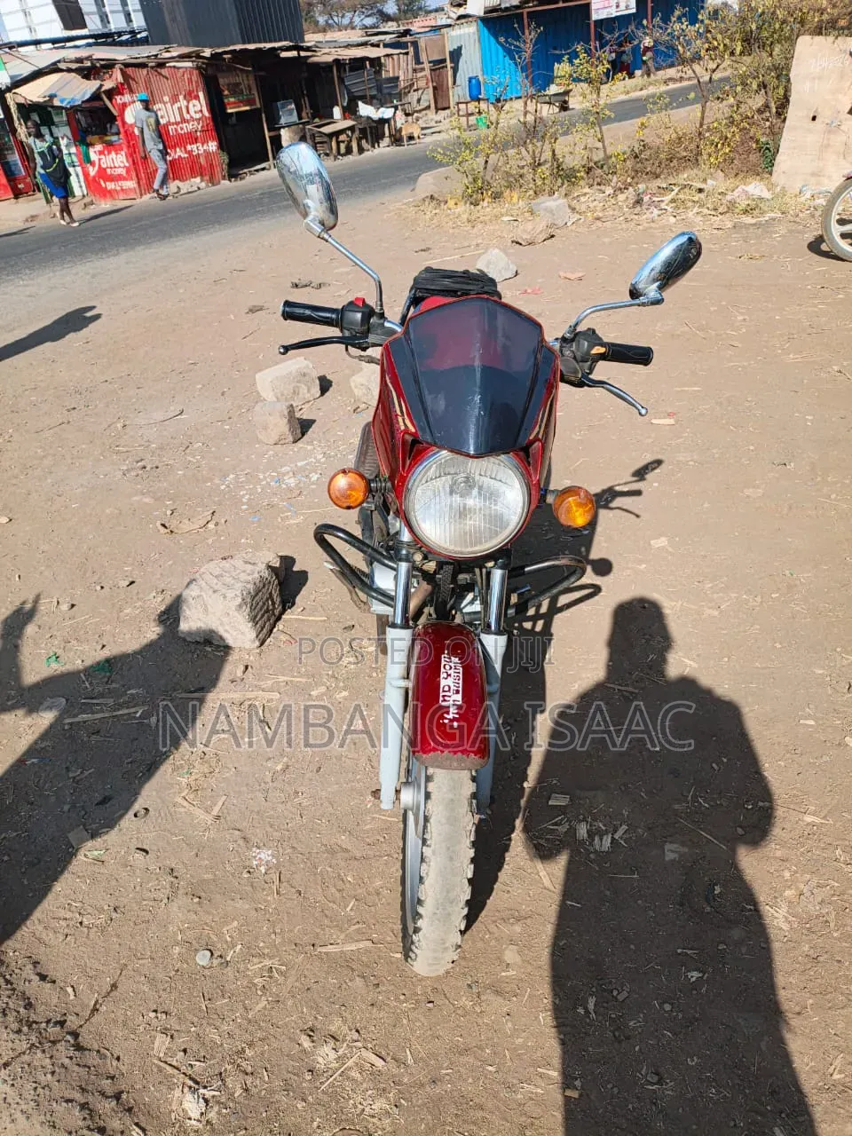 TVS HLX Plus ES 2020 Red