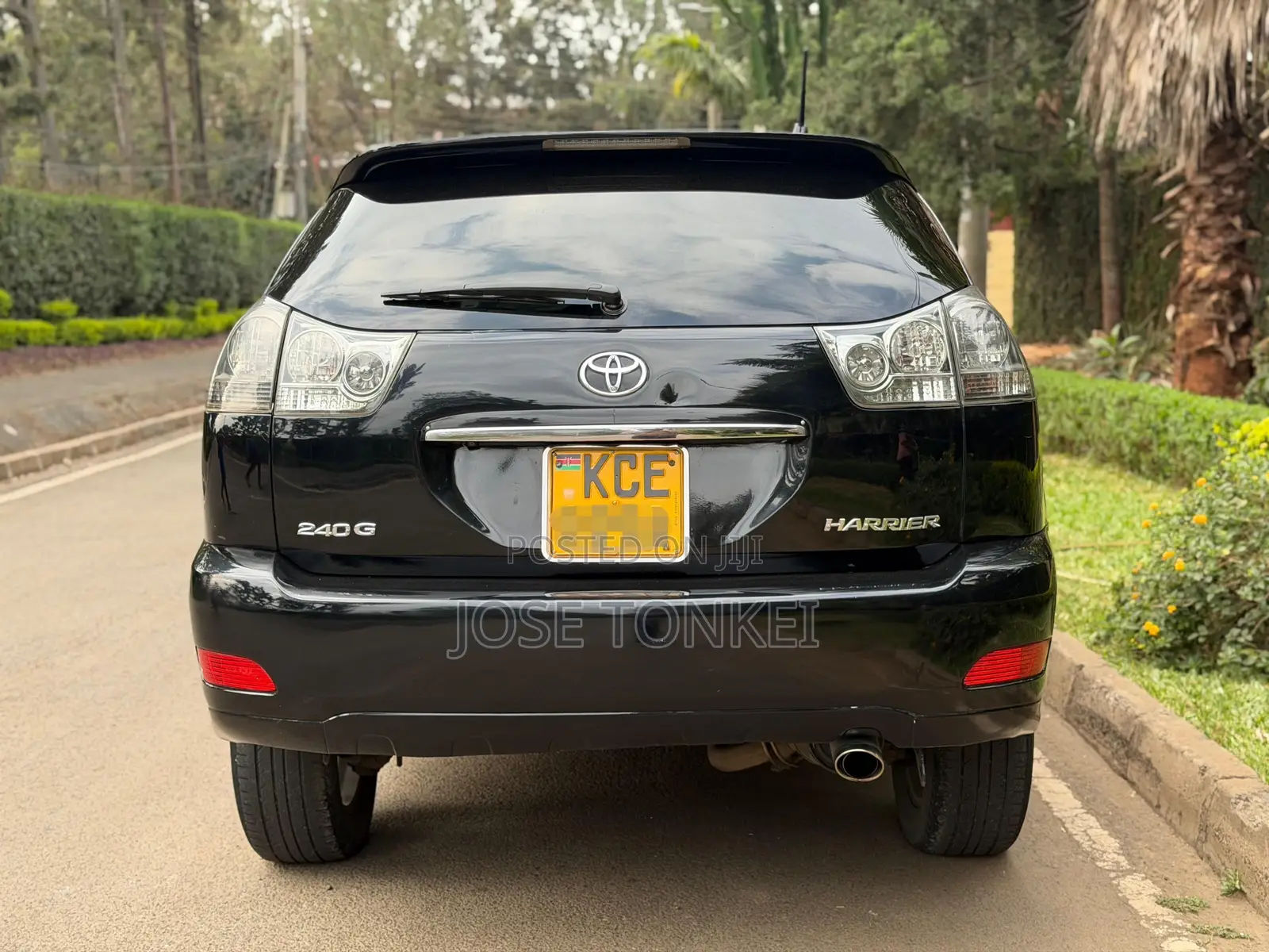 Toyota Harrier 2.4 2008 Black
