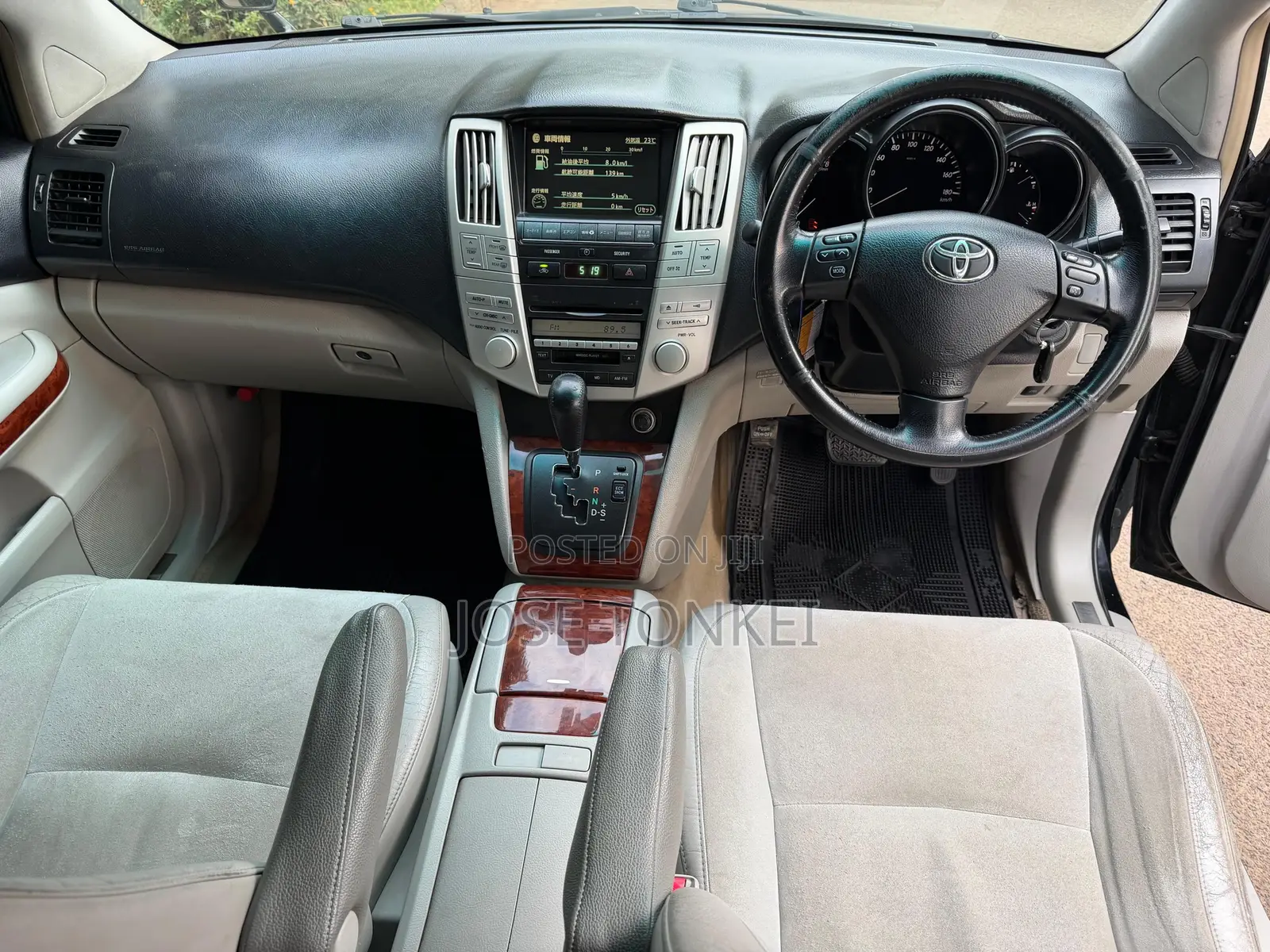 Toyota Harrier 2.4 2008 Black