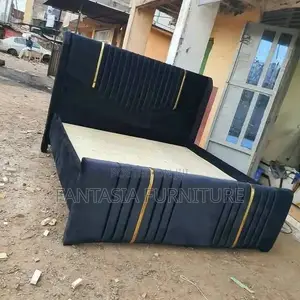 5x6 Black Chester Bed Frame: Free Delivery