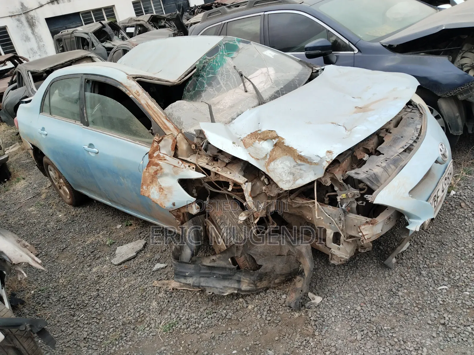 Toyota Corolla 2007 Blue
