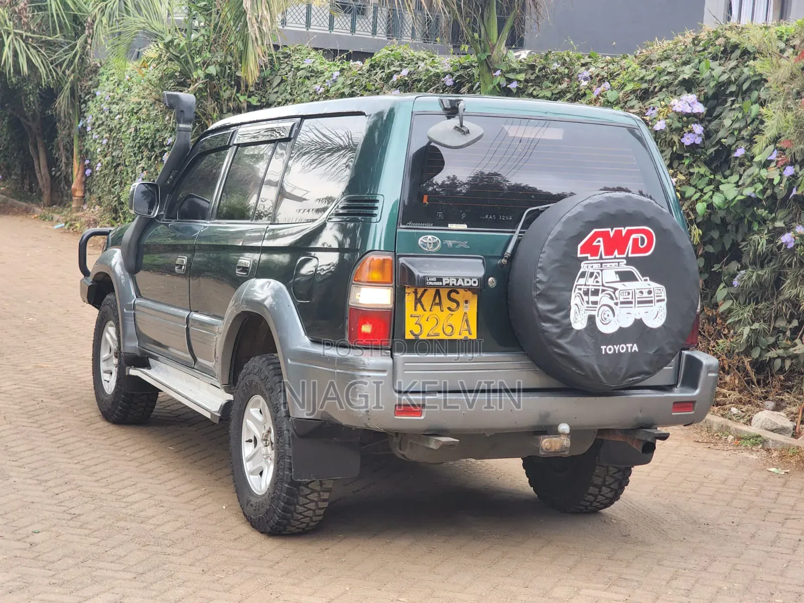 Toyota Land Cruiser Prado 3.0 TD 1998 Green