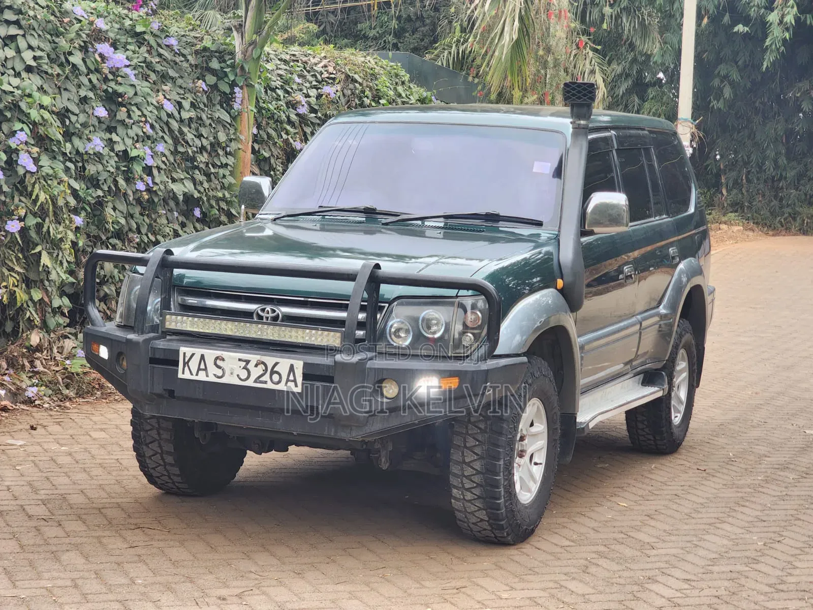 Toyota Land Cruiser Prado 3.0 TD 1998 Green