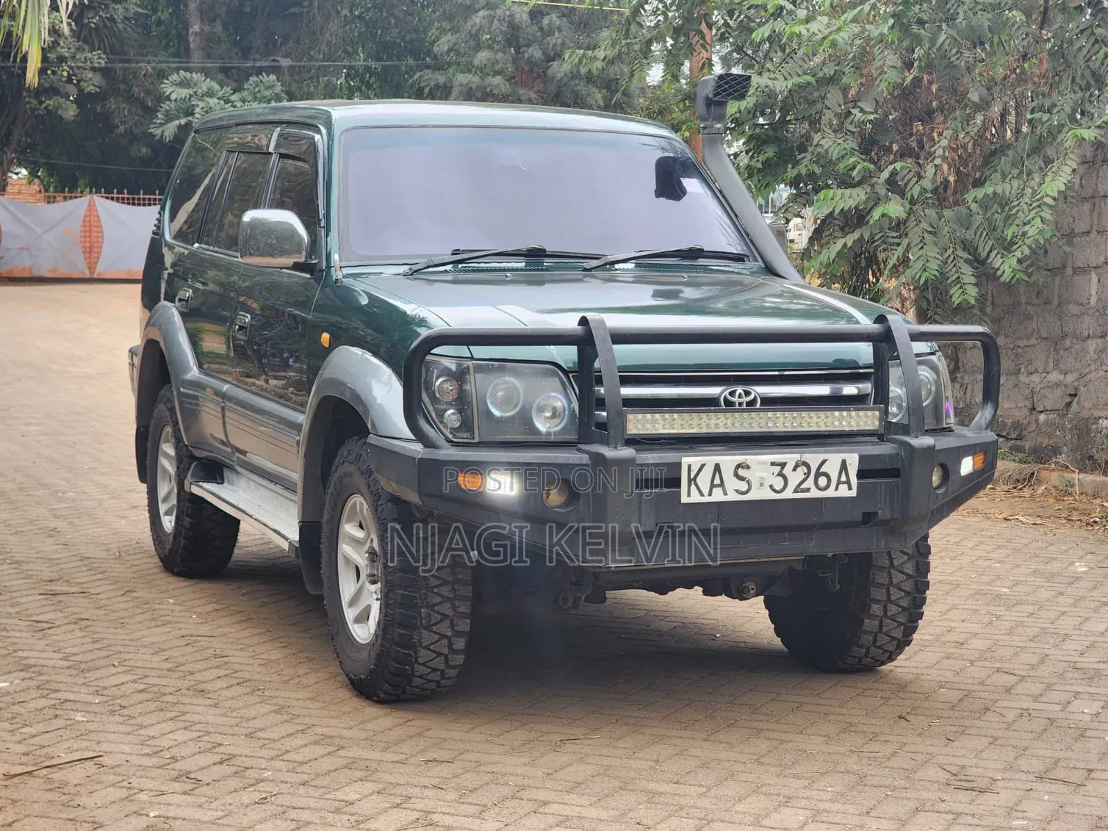 Toyota Land Cruiser Prado 3.0 TD 1998 Green