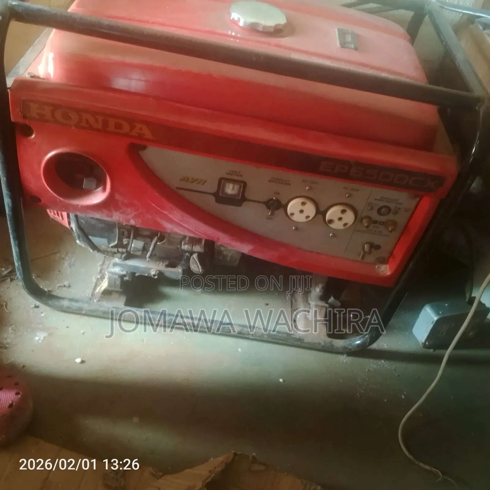Honda Generator EP6500cx