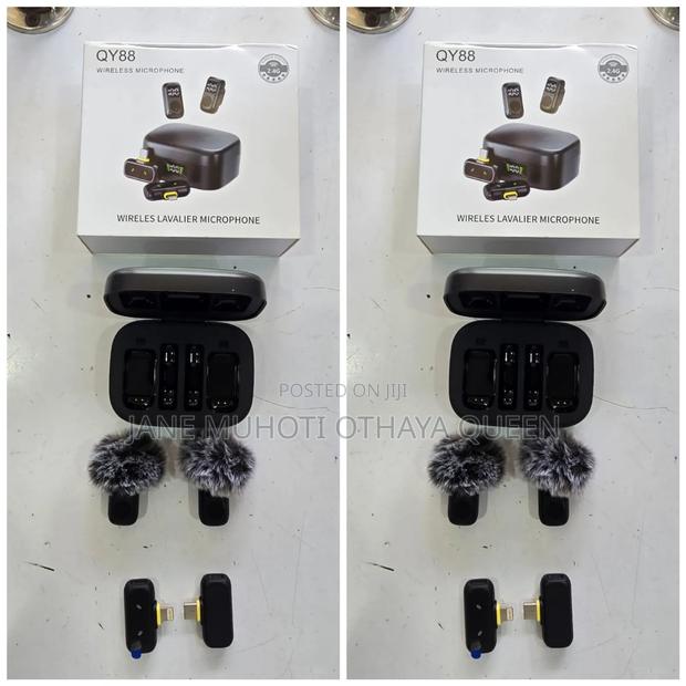 QY88 Wireless Mic - main view