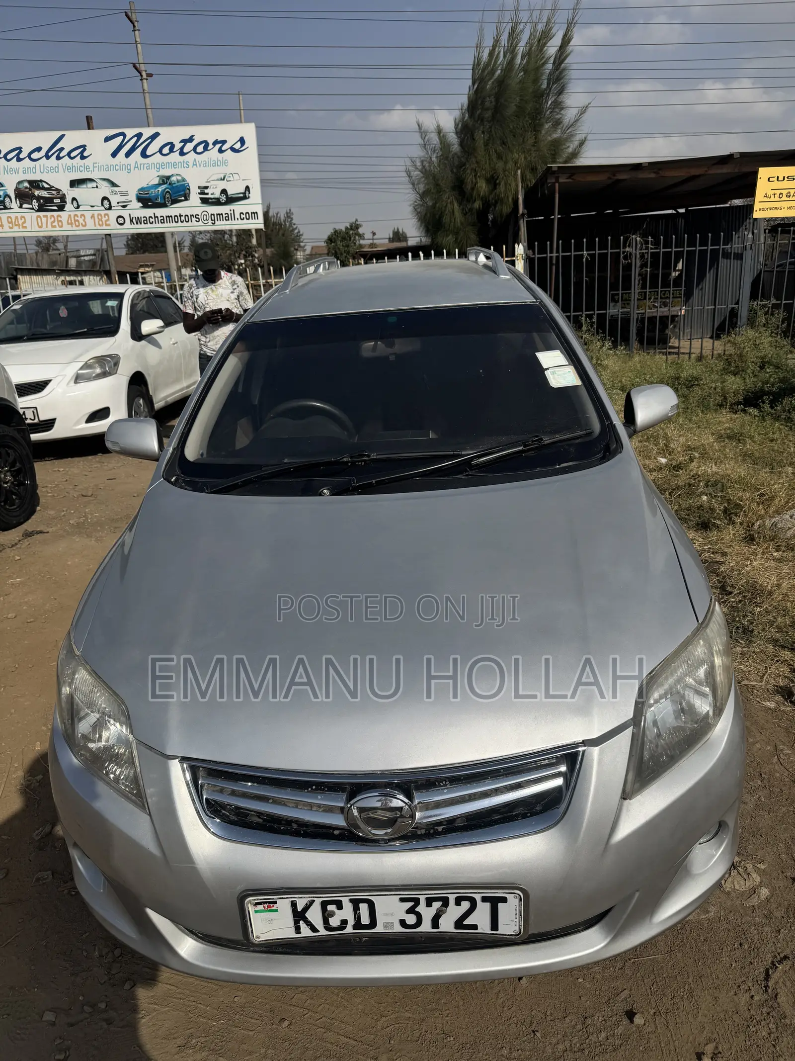 Toyota Corolla Fielder 1.5 Petrol FWD 2008 White