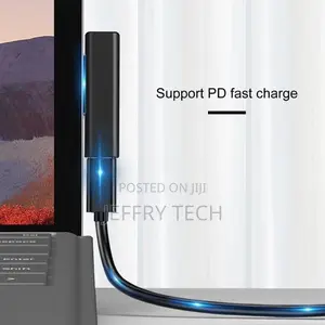 Type-C USB-C Female to Surface Pro7 Pro6 Pro5 Pro4 Pro X Go BookDC 15V