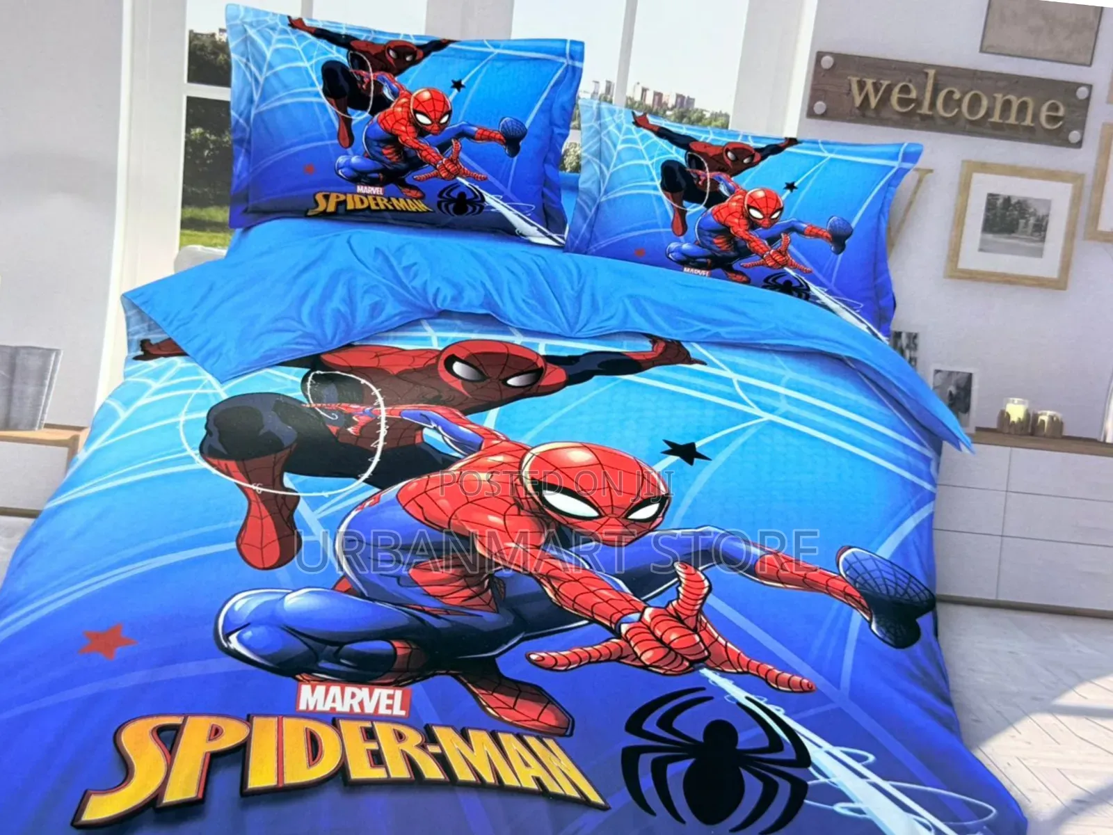 Cartoon Duvet 4x6 – 3 Piece Bedding Set