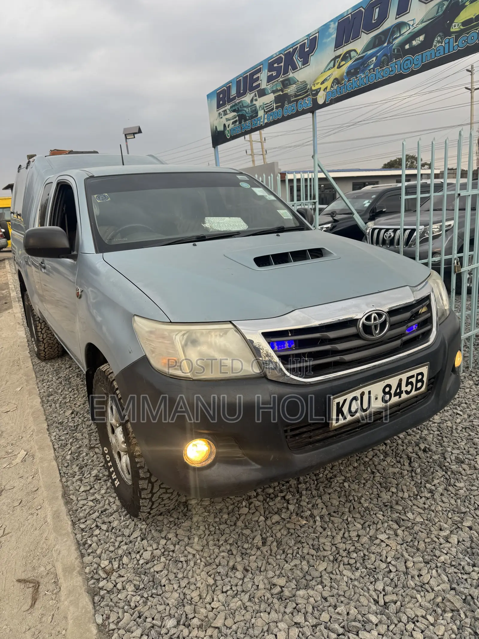 Toyota Hilux 3.0 D-4D 4x4 2013 Blue