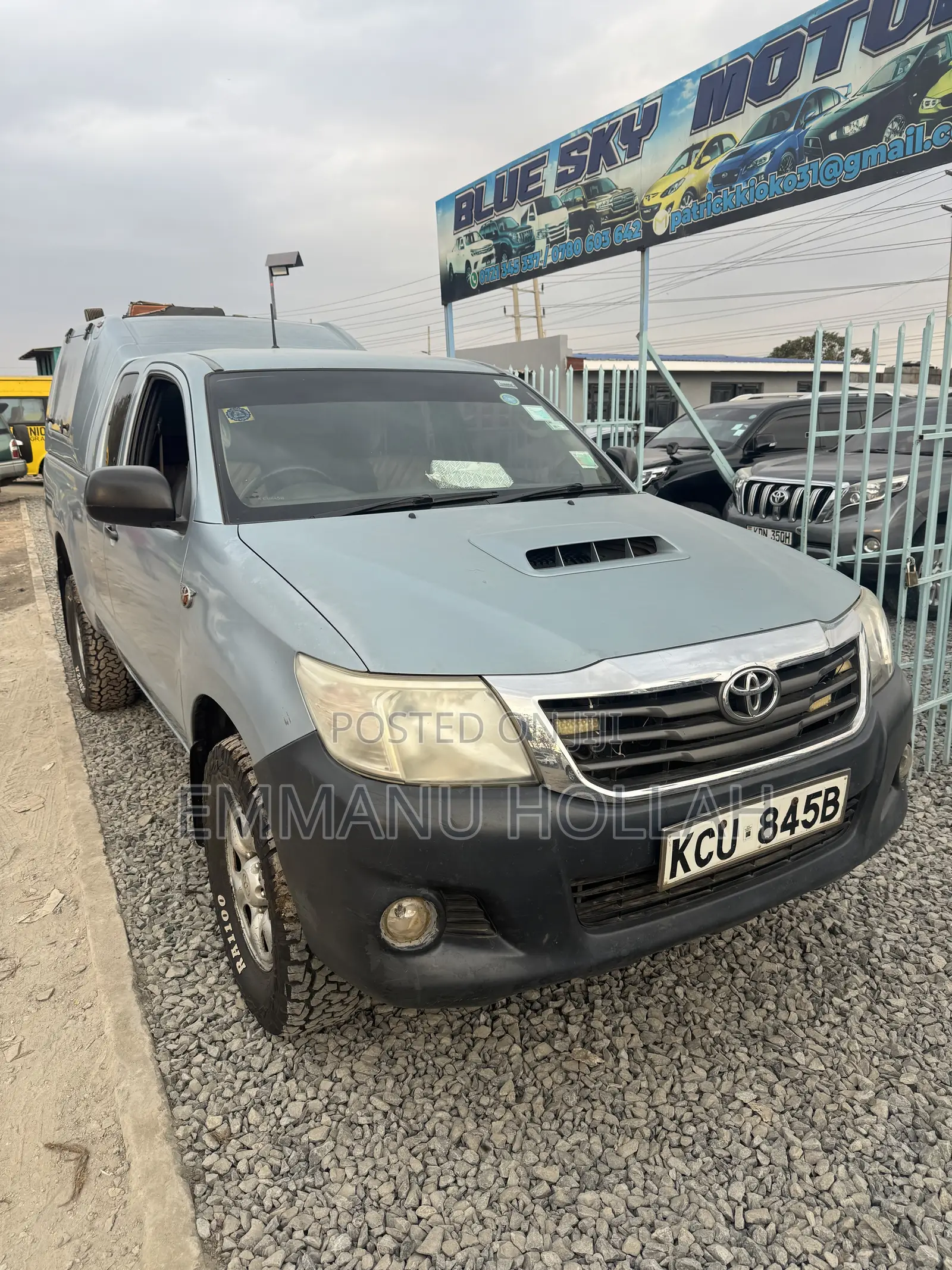 Toyota Hilux 3.0 D-4D 4x4 2013 Blue