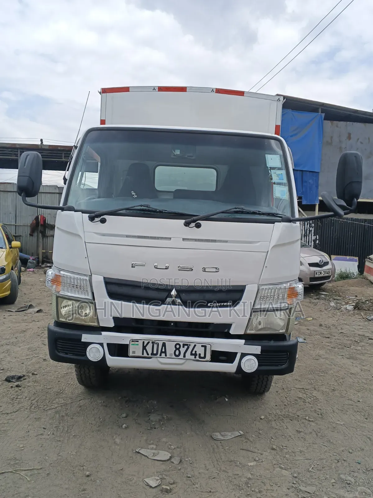 Mitsubishi Canter 4d33 14fit Long 2014 White