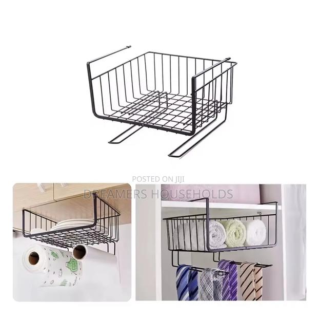 Metallic Undershelf Multipurpose Rack - main view