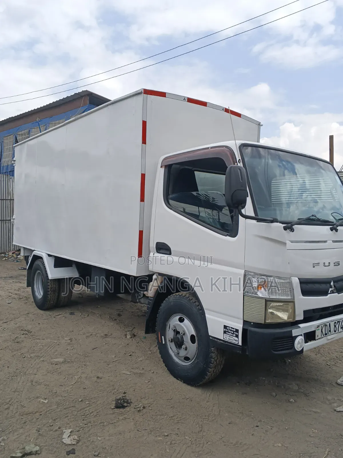 Mitsubishi Canter 4d33 14fit Long 2014 White