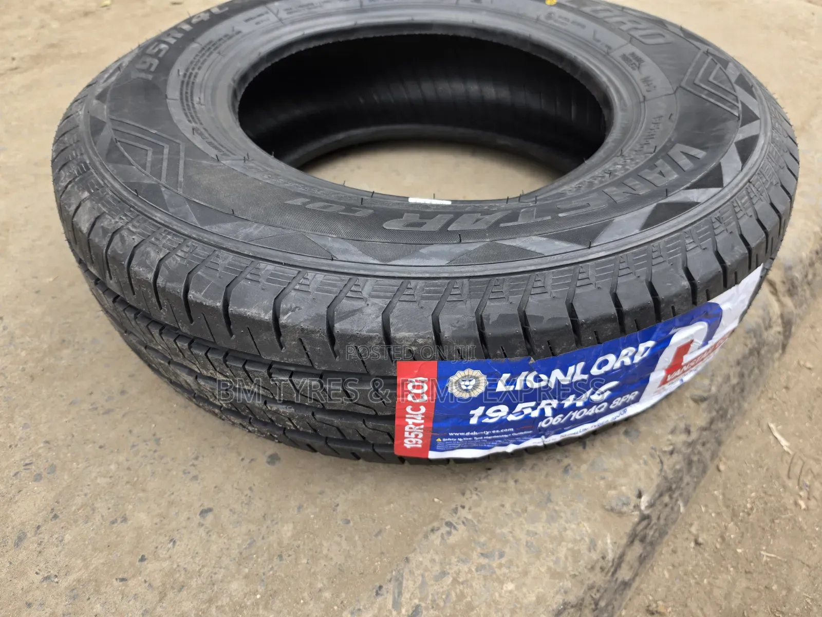 195 R14 Lionlord Tires (Commercial)