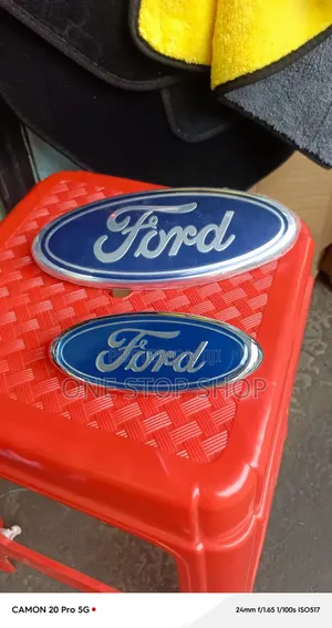 18cm Ford Smooth Logo Emblem Overlay Decal