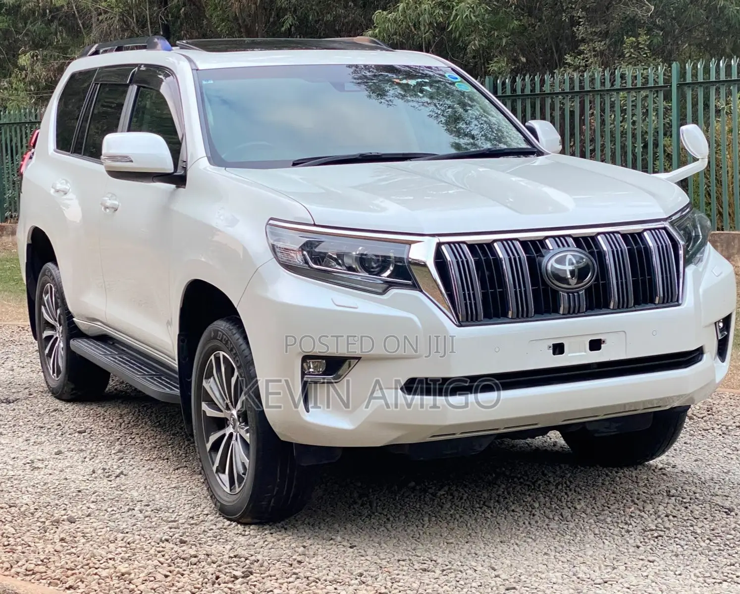 Toyota Land Cruiser Prado 2019 White
