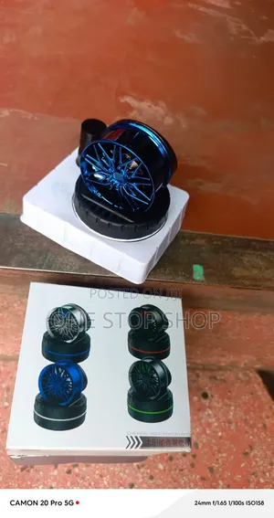 Wheel Hub Designed Perfume Diffuser Fresher in Red,silver,blue,black