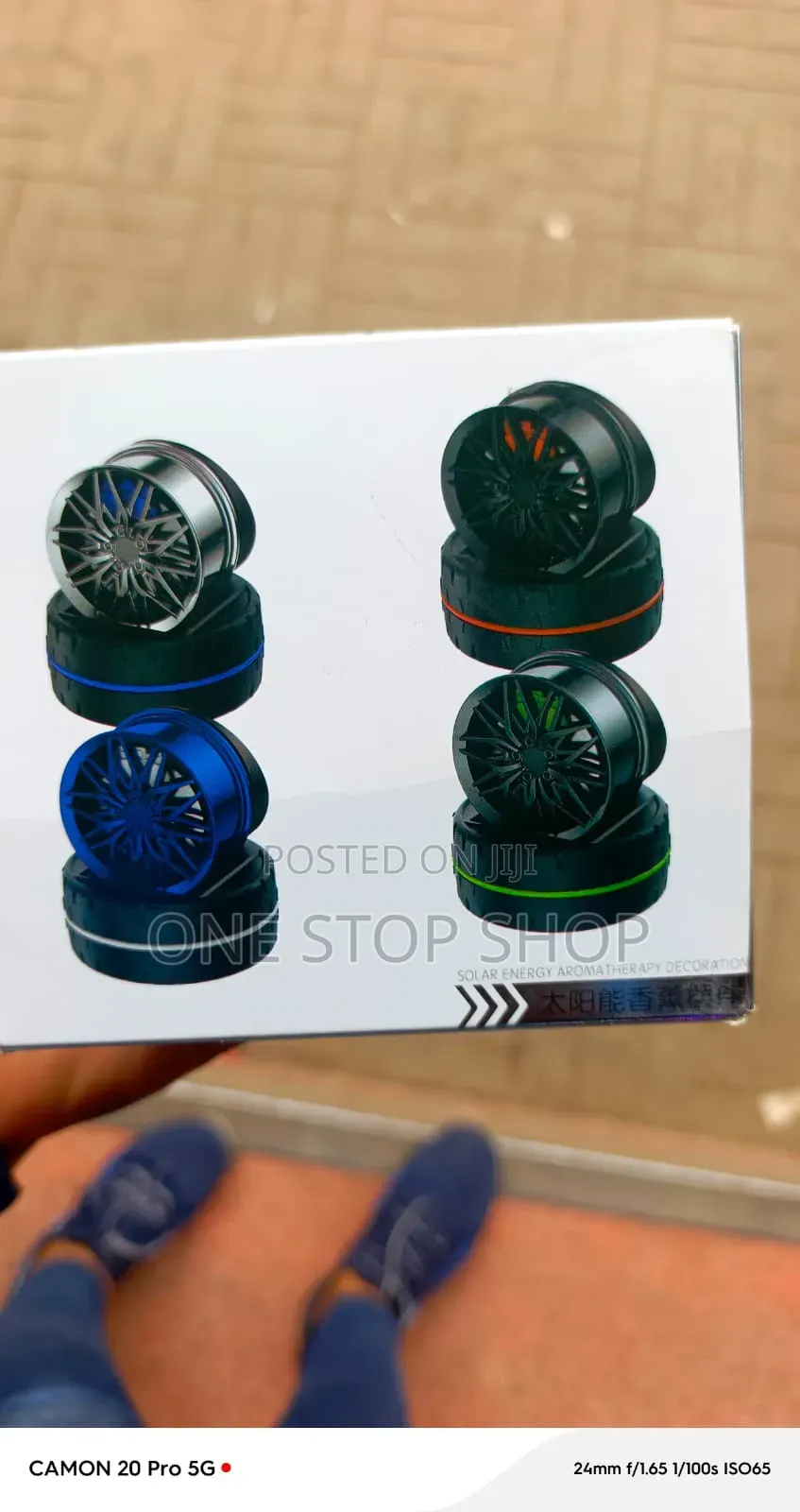 Modeled Stylized Multi_spoke Racing Rims Air Freshener