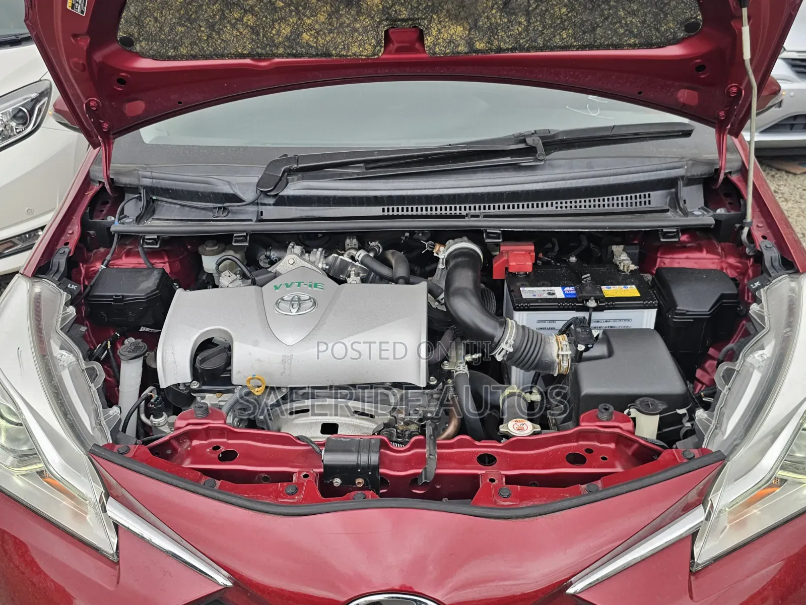 Toyota Vitz 1.3 FWD 5dr 2019 Maroon