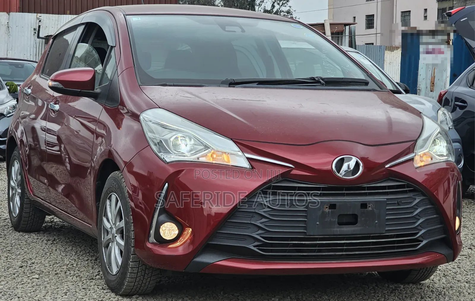Toyota Vitz 1.3 FWD 5dr 2019 Maroon