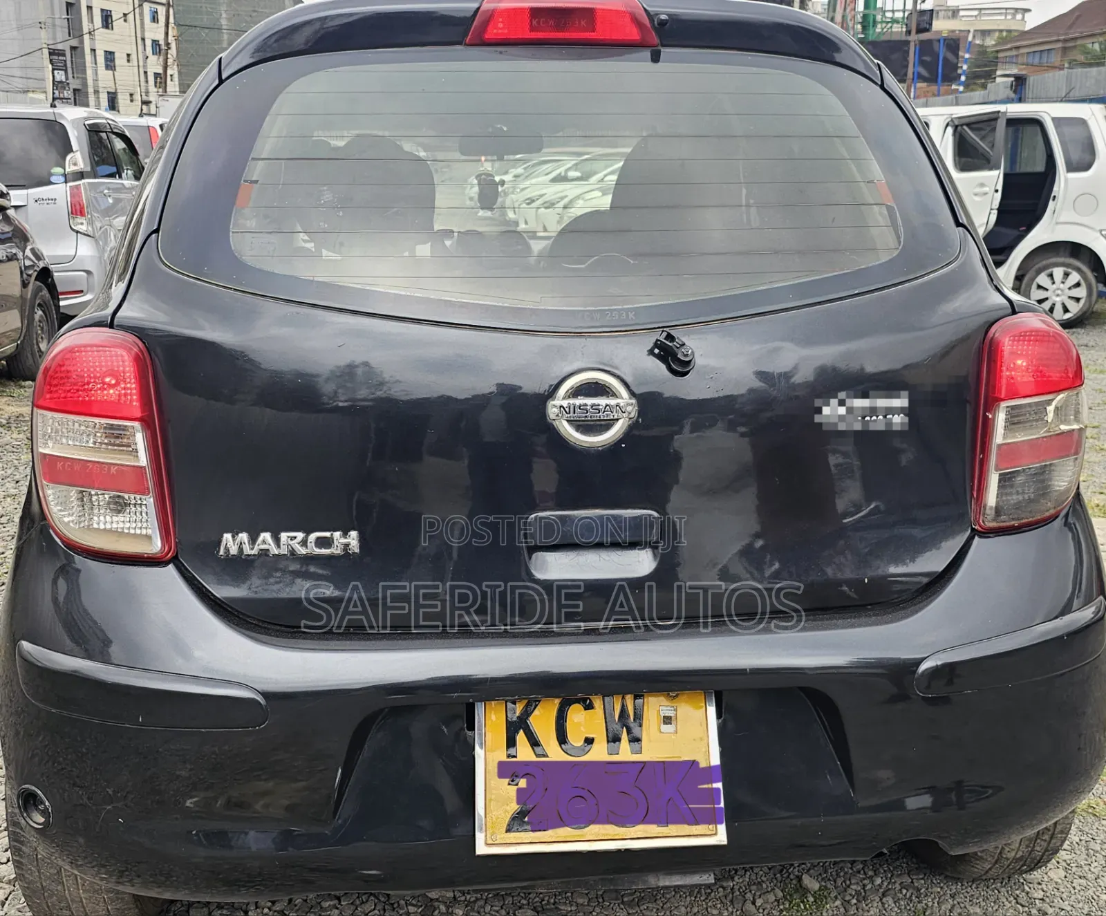 Nissan March 1.2 FWD 2013 Black